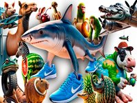 Italian Brainrot / AI Italian Animals image and meme examples.