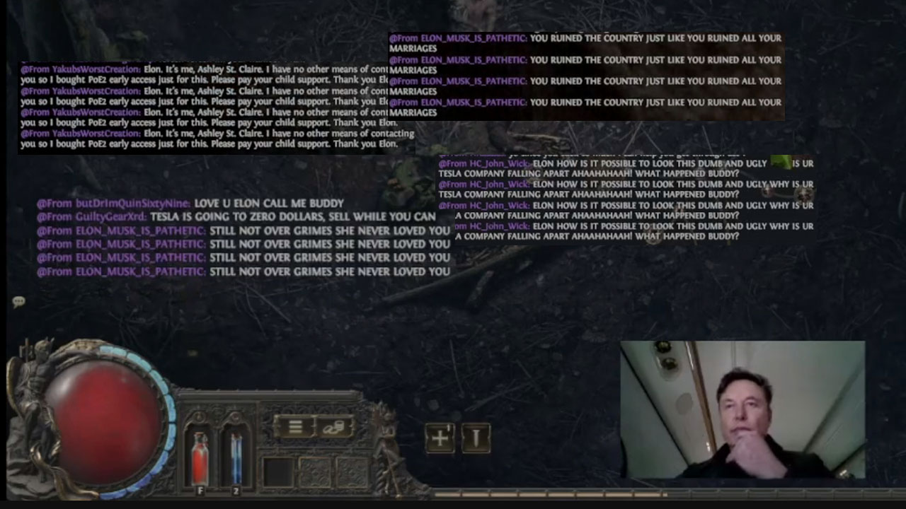 'You Ruined This Country Like You Ruined Your Marriages': Elon Musk Gets Roasted During A Recent 'Path Of Exile 2' Livestream