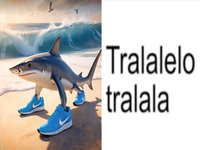 Tralalero Tralala meme example.